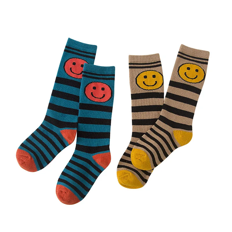 2019 детские носки однотонные Носки с рисунком милые для девочек и мальчиков