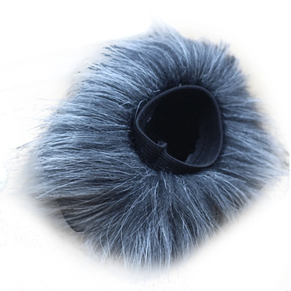 Микрофон лобовое стекло открытый мягкий пушистый пылезащитный чехол