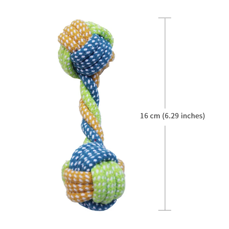 

9pcs Pet Products Cotton Rope Ball For Dogs Toy Set Supplies Molar Teeth Cleaning Weave Colorful Bite Combination Puppies