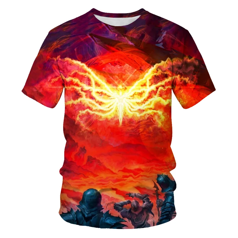

Summer men's t-shirts, universe starry sky, graphic t-shirts, starry 3D printing shirts, brand men's top popular t-shirts