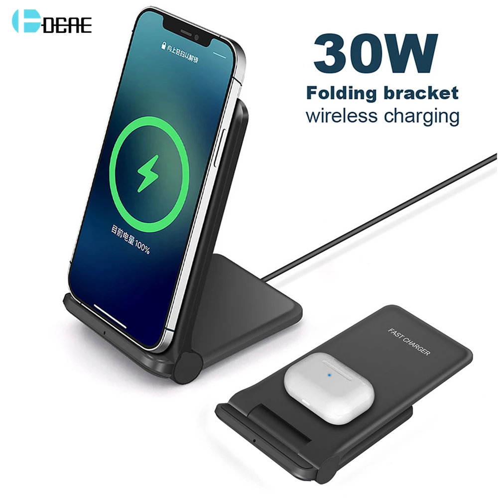 

Зарядное устройство для Samsung S10, S20, S21, iPhone 12, 11 Pro, XS MAX, XR, X, 8, 30 Вт