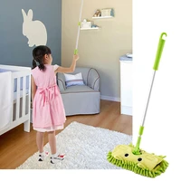 2021 new arrival childrens simulation broom mop and dustpan set kindergarten toys baby mini play house sweeping cleaning toy