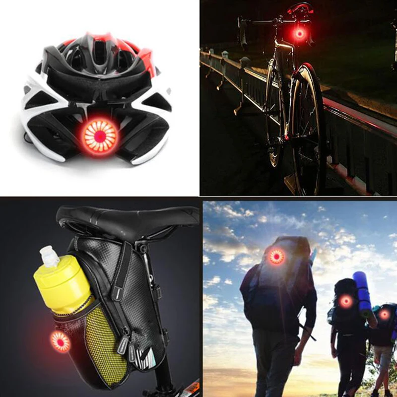 Joshock велосипеда интеллигентая (ый) Индукционная Тормозная светильник USBTail