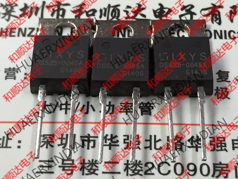 20 шт./лот новый оригинальный DSS25-0045A-220 45V 25A | Обустройство дома