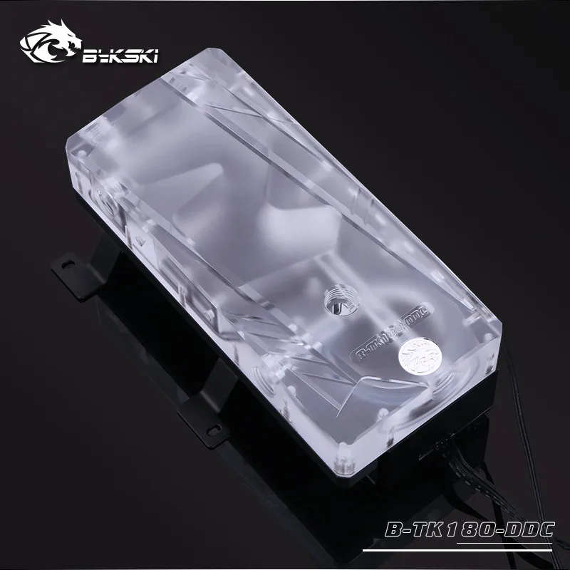 BykskiCase акриловый прямоугольный резервуар для водяного охлаждения освещение 5 В 3pin