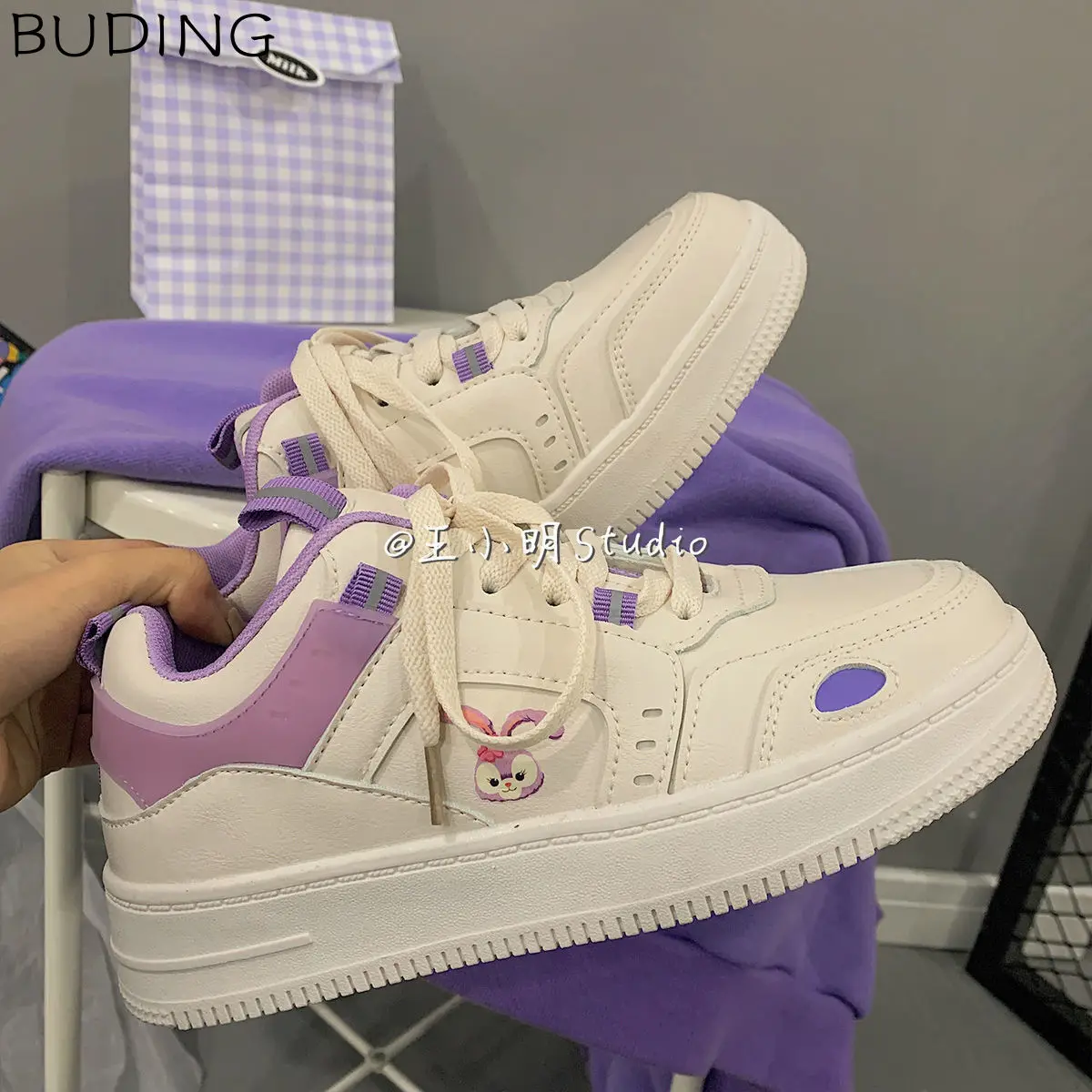 

Internet Celebrity Ins White Shoes Female 1 Student New Board Shoes Platform Shoes Sneakers Women shoes for women sneakers