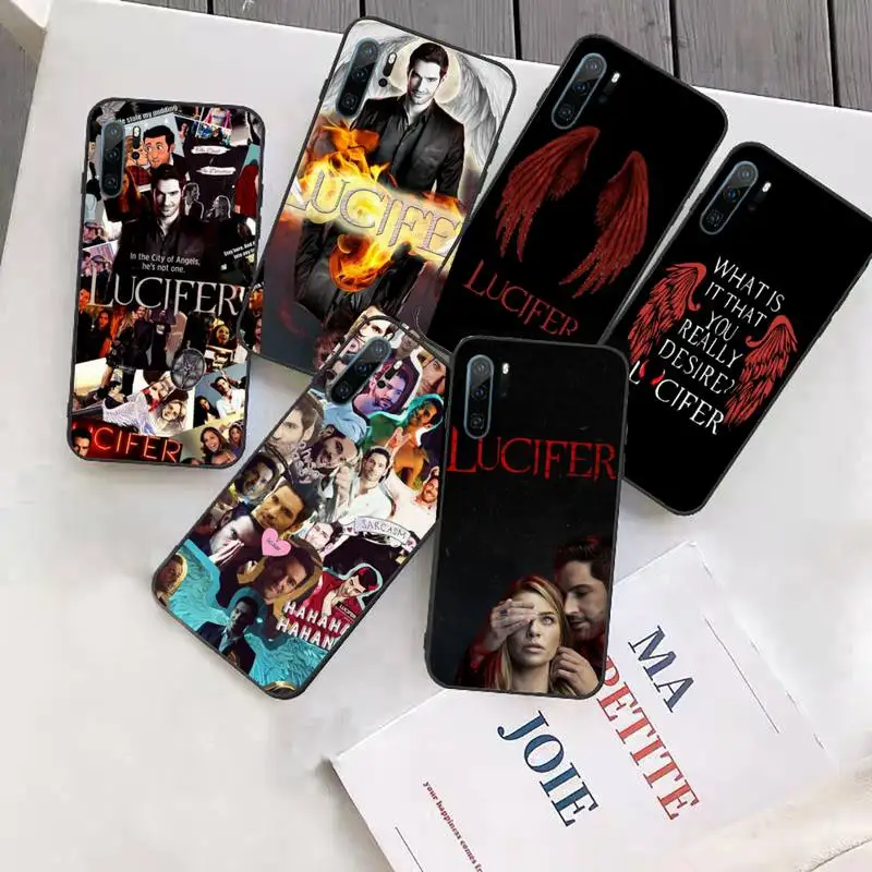 

American TV Series Lucifer Phone Case Funda For Huawei P9 P10 P20 P30 Lite 2016 2017 2019 plus pro P smart