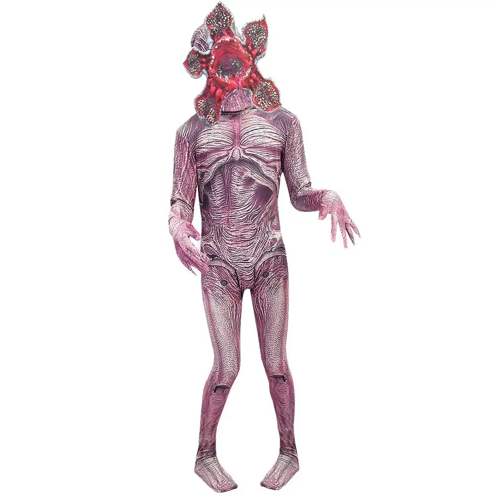 2019 костюм на Хэллоуин для детей страшная 3D ужасная маска монстра косплея