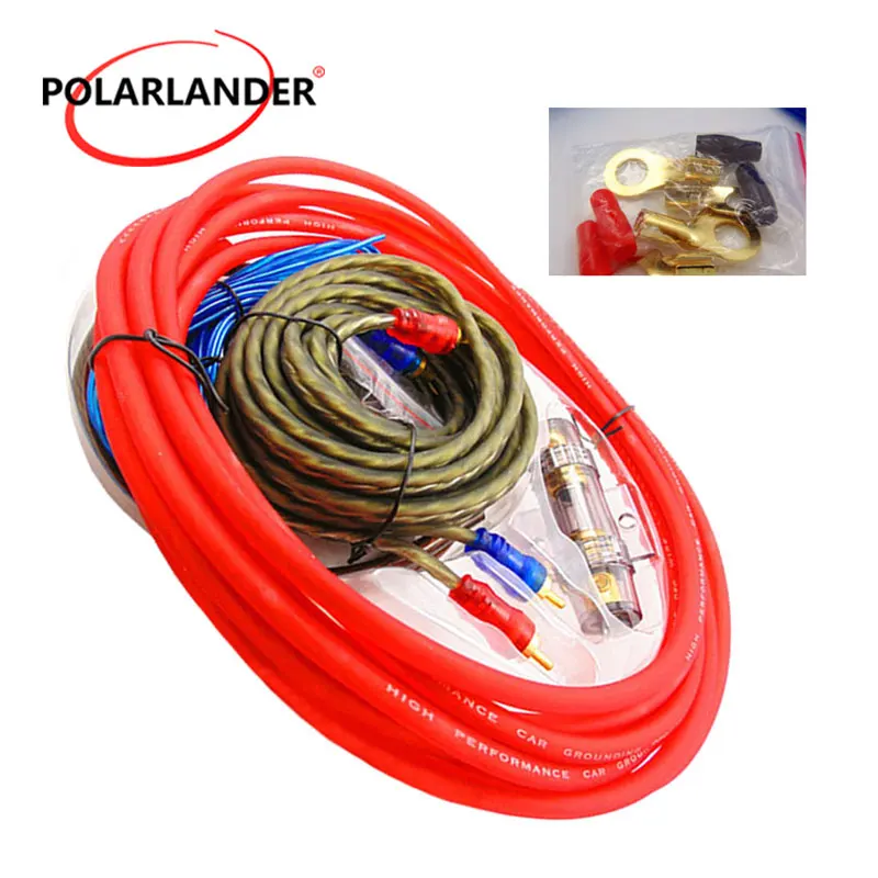 Автомобильный усилитель мощности для сабвуфера комплект установки аудиокабеля