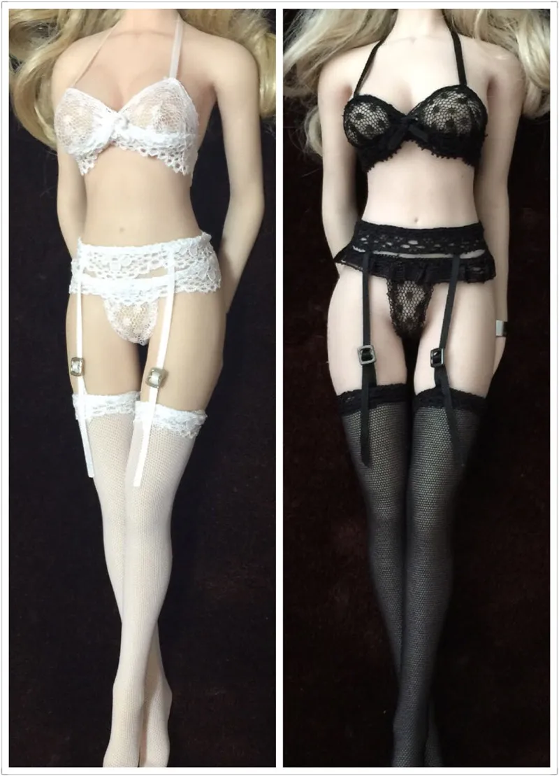 

1/6 Scale Female Soldier Lace Stocking Underwear Suit Suitable for 12 Inch Female Soldier Body Accessories