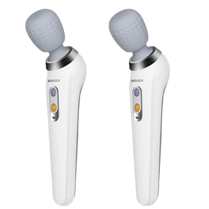 

2Pcs Multifunctional Mini Massage Hammer Electric Hand-Held Massager