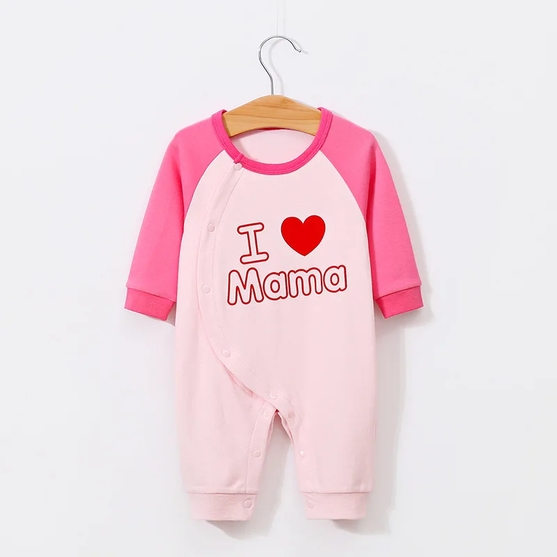 Детские комбинезоны Одежда для новорожденных девочек с милым мультяшным принтом