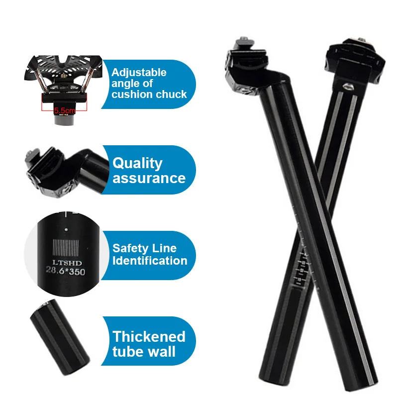 

Алюминий сплава стойка сидения для горного велосипеда дорожный велосипед Подседельный штырь 25,4/28,6/31,8 PUZ777