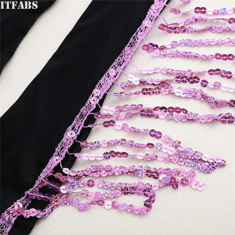 

Sexy Women's Loose Oversize O Neck Long Sleeve Casual Shirt Tassel Sequins Tops Feature Fashion New Spring Female T-Shirt