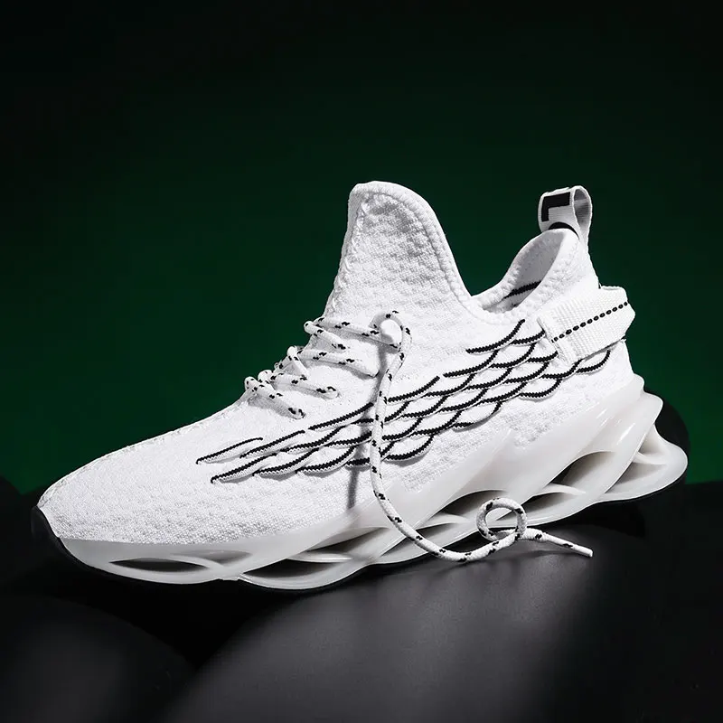 Новая спортивная обувь для мужчин; дышащие кроссовки zapatillas hombre; спортивные кроссовки для прогулок; размеры 39-46; мужские кроссовки