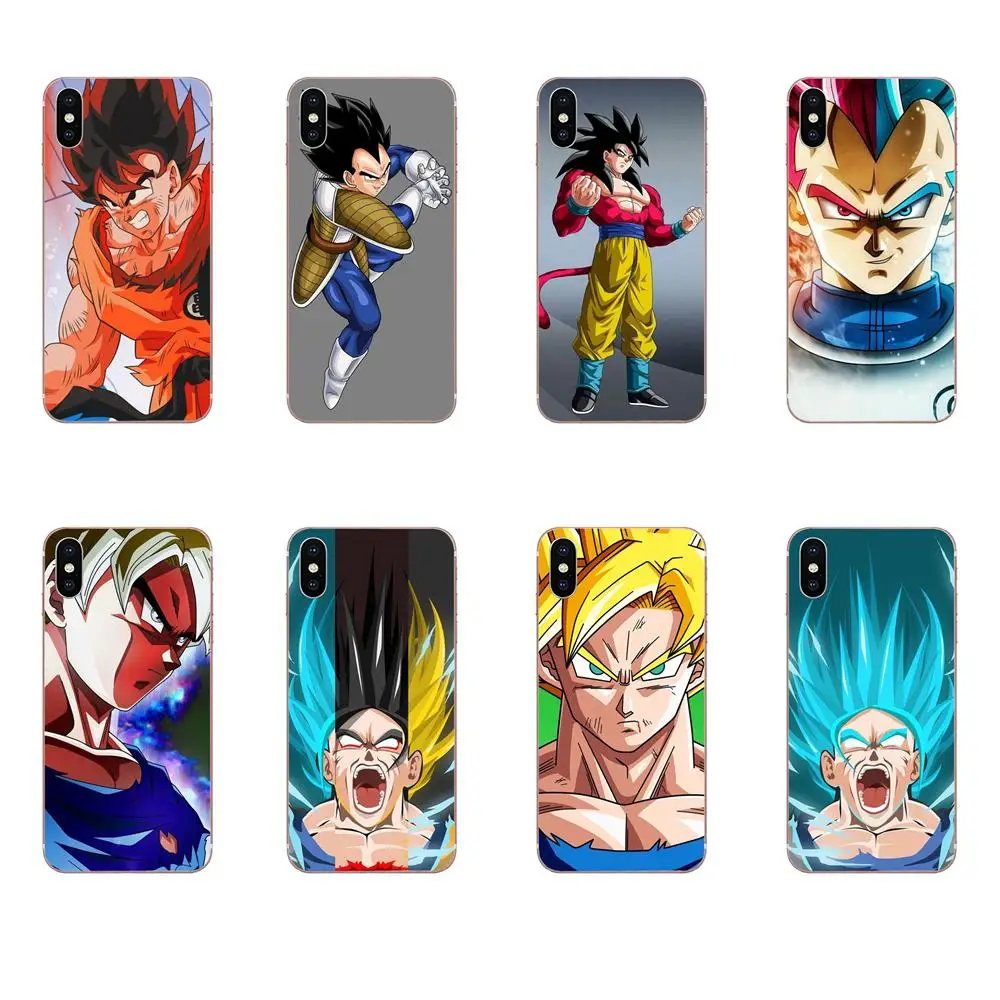 Горячая Dragon Ball Z Сон Гоку Супер сайян тпу шаблон для Xiaomi Redmi Note 2 3 3S 4 4A 4X5 5A 6 6A Pro