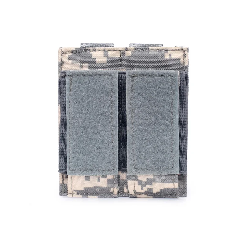 Тактический Пистолет Molle мешочек для журнала военный Glock двойной зажим маленькая