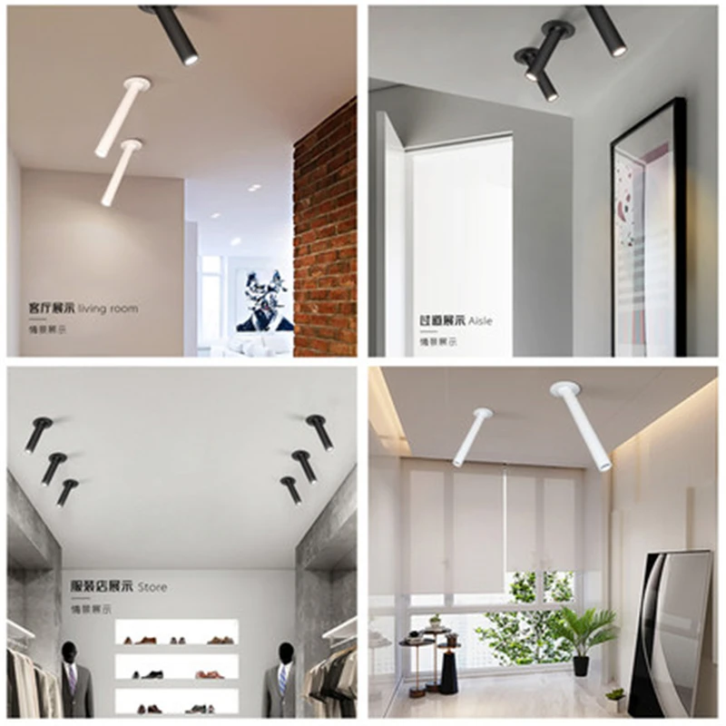 

Dimmable LED Downlights 6W 9W 12W COB LED Ceiling Lamps Spot Lights 120MM/200MM AC110-220V LED Indoor Lighting
