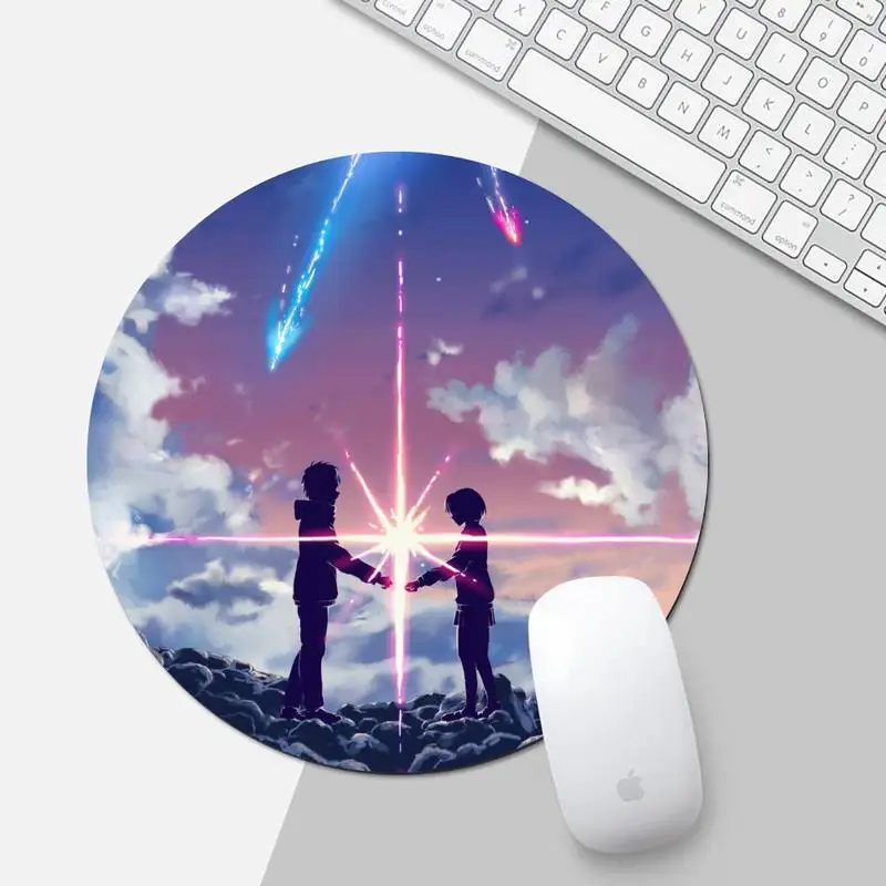 

your name anime Customized MousePads Computer Laptop Mouse pad Desk Protect Game Officework Mat Non-slip Laptop Cushion mousepad