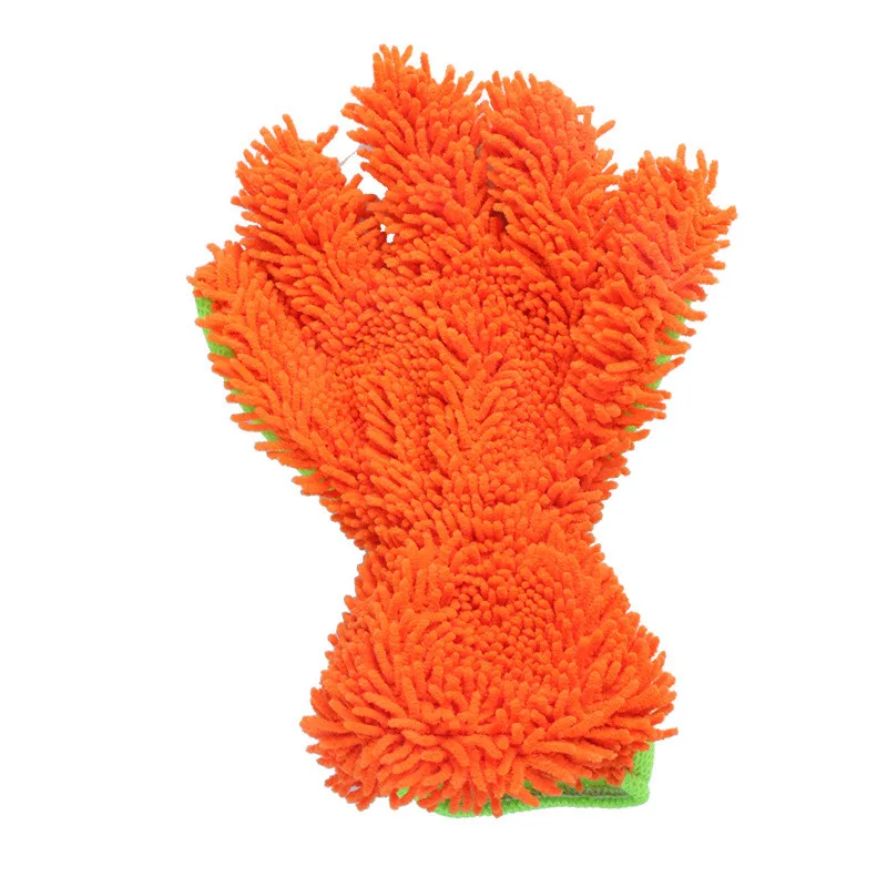 Мягкие перчатки для мытья автомобиля из синели инструмент очистки губка