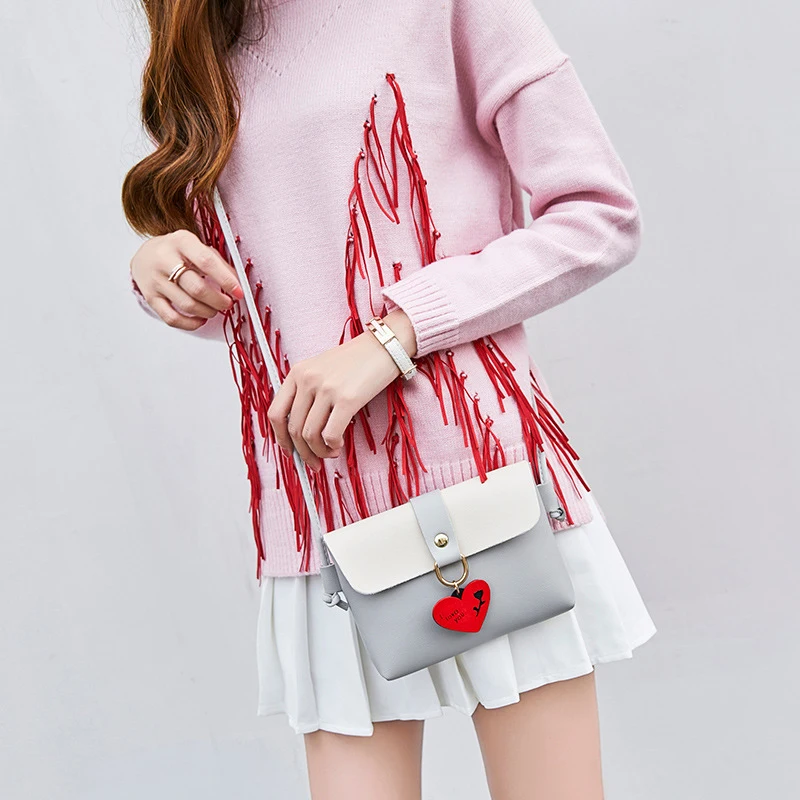 Bokinslon простая женская сумка через плечо Повседневная для мобильного телефона