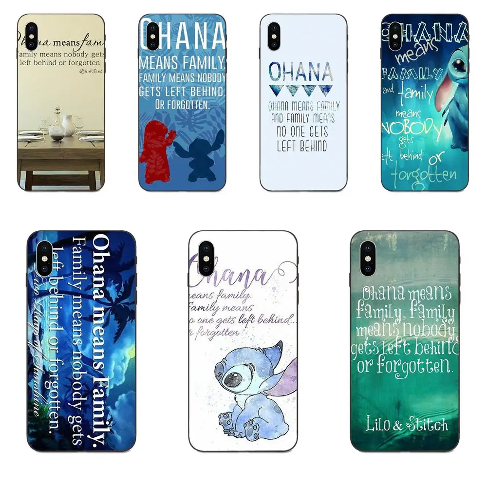 Ohana значит семья Цитата прекрасный для Huawei Mate 9 10 20 P8 P9 P10 P20 P30 Lite Mini играть Pro P smart