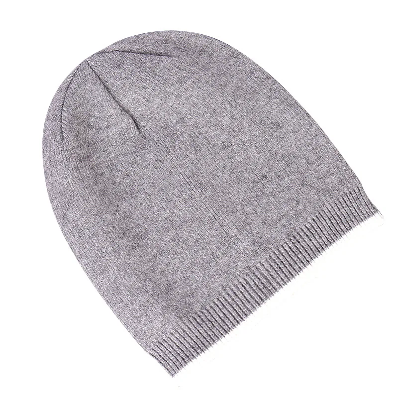 

Wool knitting hat Ms. Qiu dong earmuffs trend more pure color fashion scarf hat
