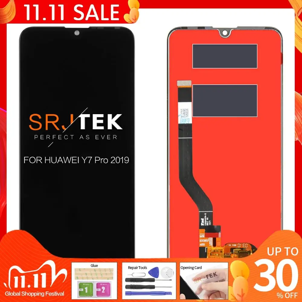 

6.26'' Original Display For Huawei Enjoy 9 LCD Touch Screen with Frame for Huawei Enjoy 9 Display Y7 Pro 2019 LCD Replacement