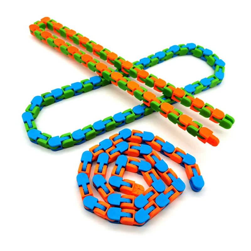 

Игрушка-фиджет для детей, аутизм, змея, Классическая сенсорная игрушка, 1 шт.