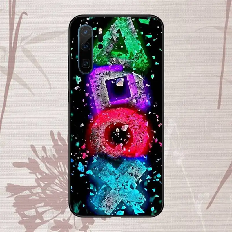 

Buttons PS Phone Case For Huawei P20 P30 P40 lite Pro P Smart 2019 Mate 10 20 Lite Pro Nova 5t