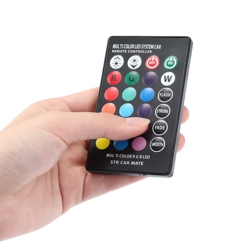 12V автомобиль RGB светодиодный T10 W5W 5050 SMD сигнальная лампа для чтения клина