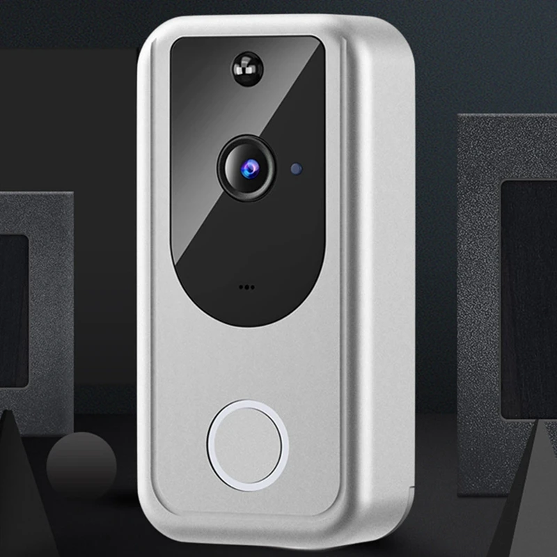 

Video Doorbell High-Definition Wide-Angle ligent Alarm Battery Two-Way Voice Call Motion Detection
