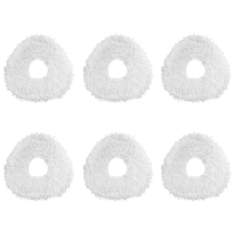 

6PCS Mops for NARWAL Robot for Roborock YJCC001-1 Robot Vacuum Cleaner Parts
