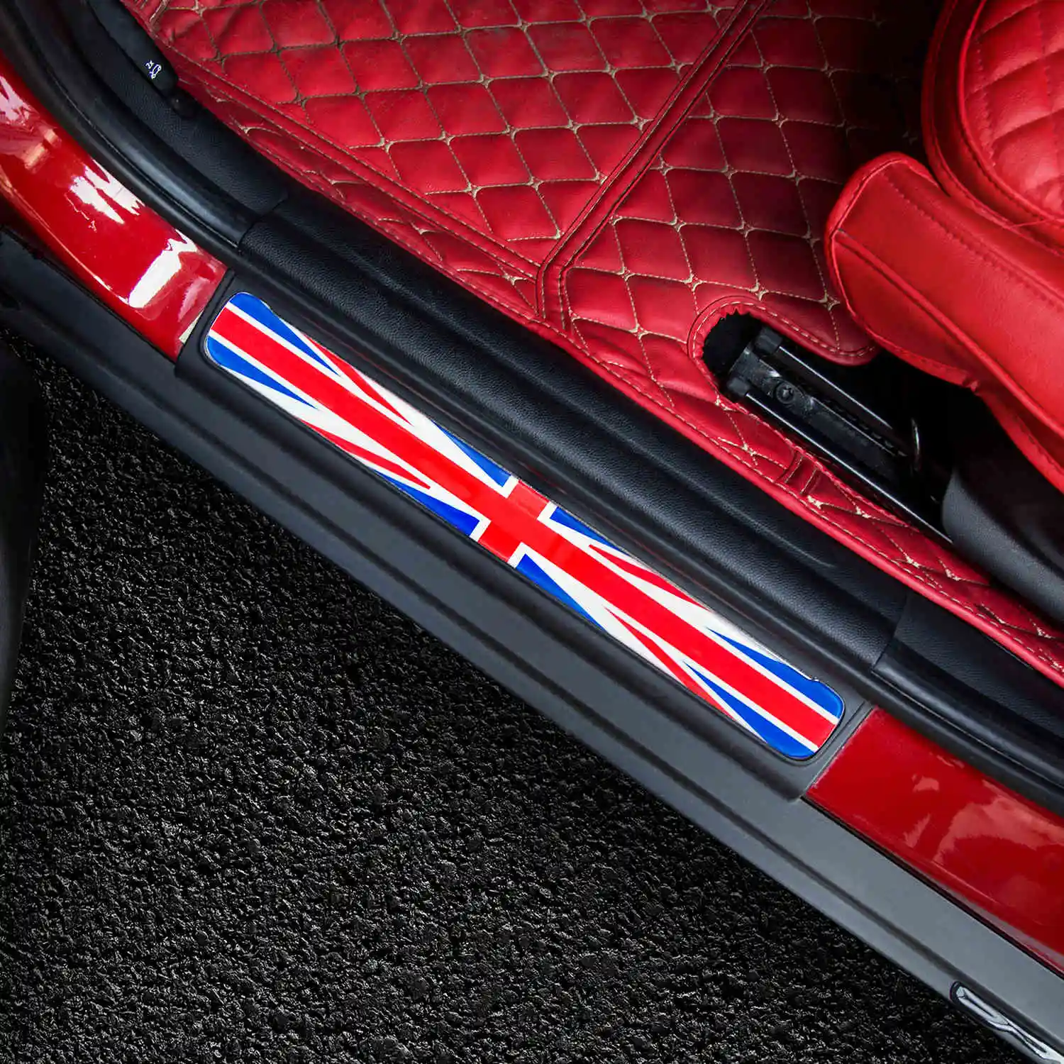 Кристалл эпоксидный домкрат порога Добро пожаловать пластина педаль подножка