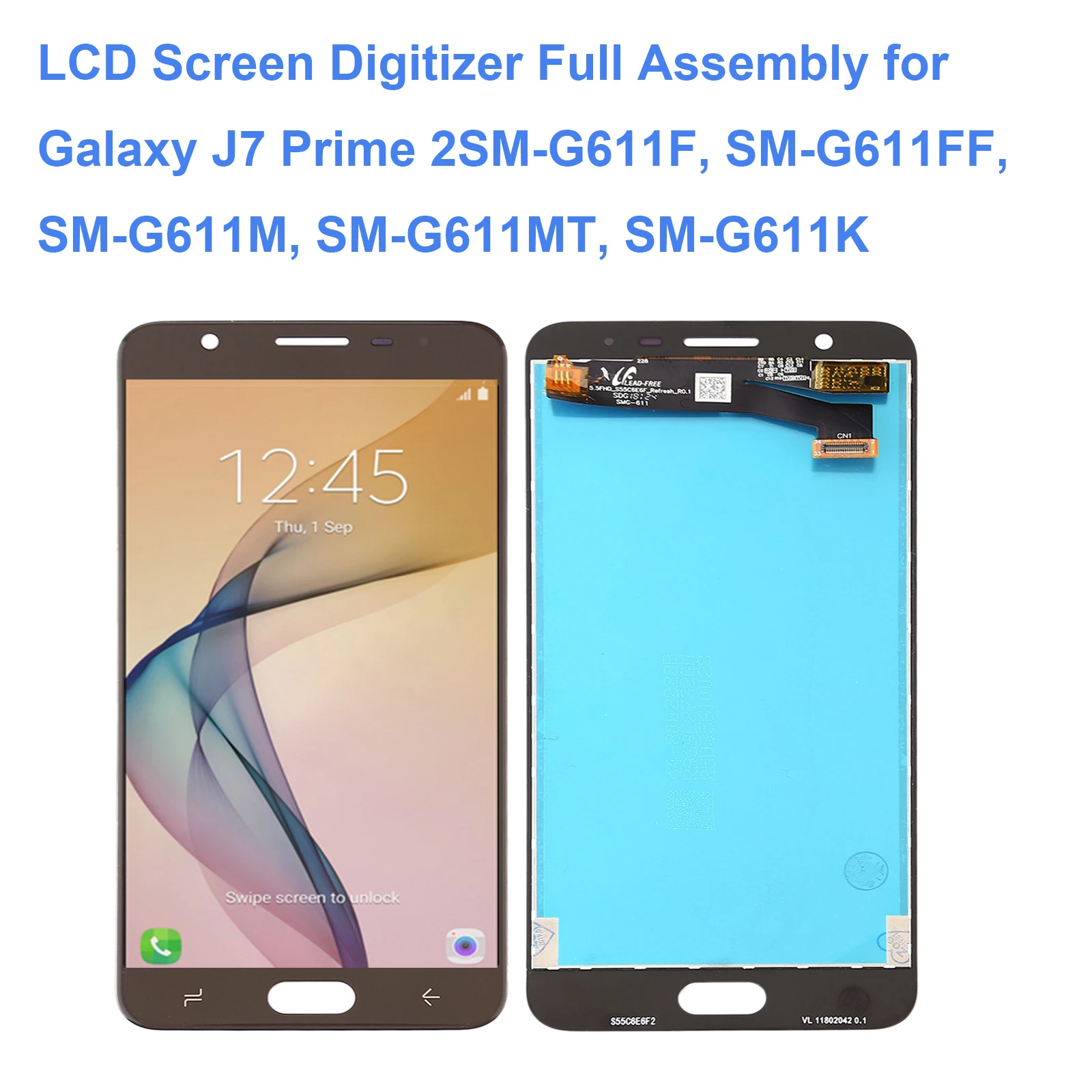 ЖК-экран и дигитайзер в сборе для Galaxy J7 Prime 2/J7 Max /SM-G611/SM-G615 | Мобильные телефоны