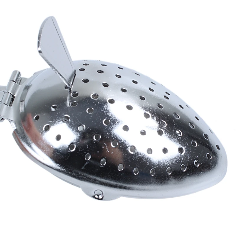

Stainless Steel Tea Infuser Strainer Spoon Loose Leaf Filter Herbs Spice NEW!