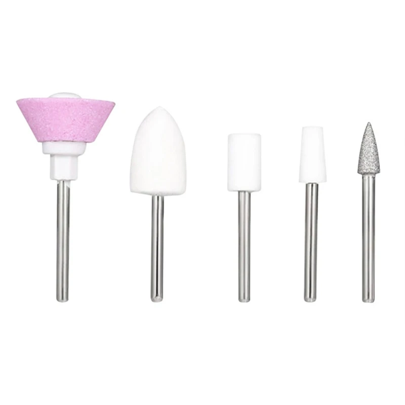 

Professional Electric Nail Drill Machine Heads Set Quartz Nail Drill Bits kit