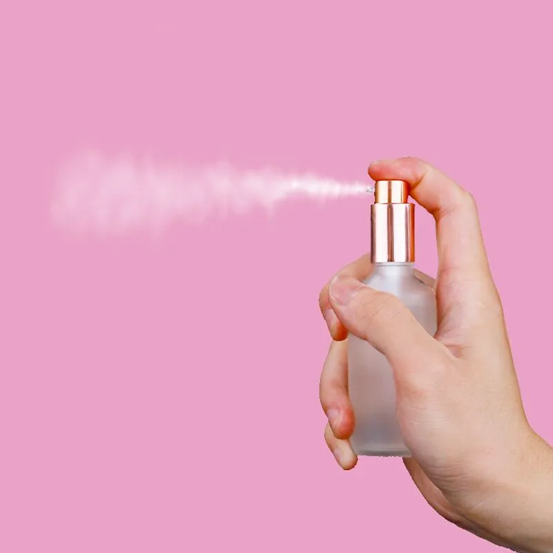 Пустая глиноземная бутылка-распылитель для эфирных масел 100 шт. стеклянная