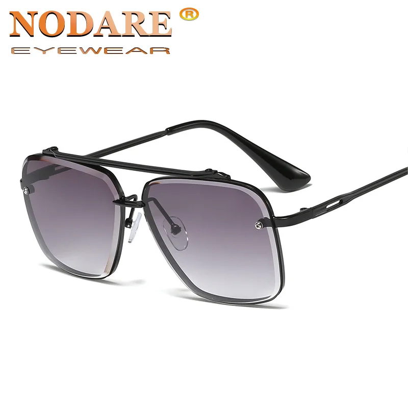 Популярные классические большие мужские брендовые дизайнерские солнцезащитные