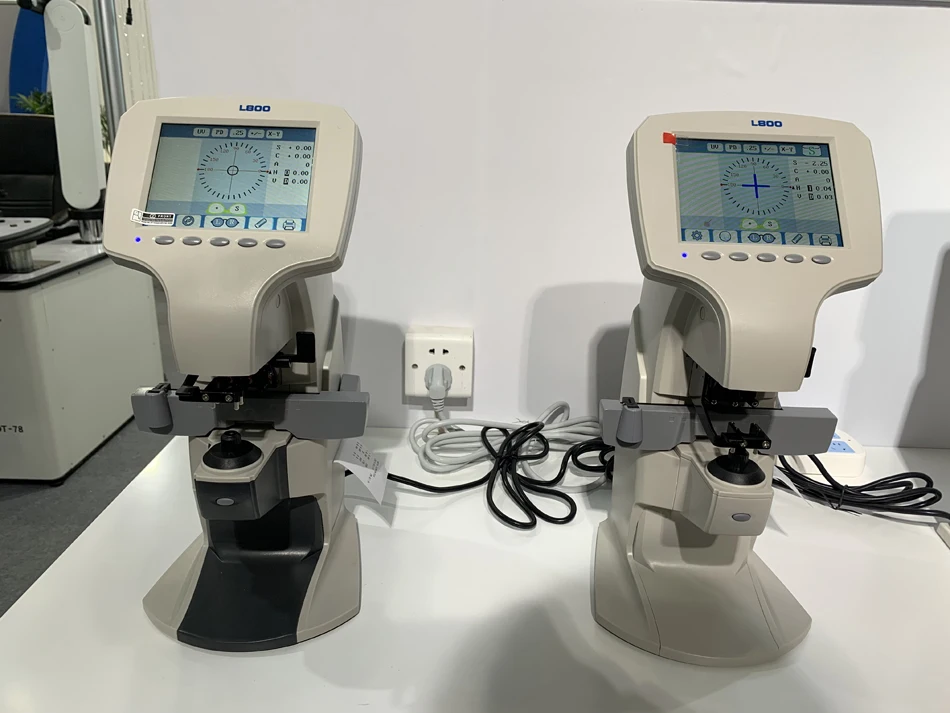 L-800 полнофункциональный цифровой объектив метр focimeter lensometer с PD УФ-принтер синий светильник