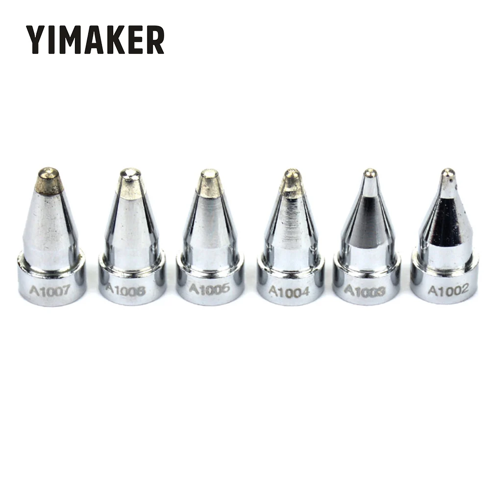 YIMAKER A1002 A1003 A1004 A1005 A1006 A1007 6 шт. демонтажный пистолет лидером- паяльной для Hakko 802 808 809 807 817