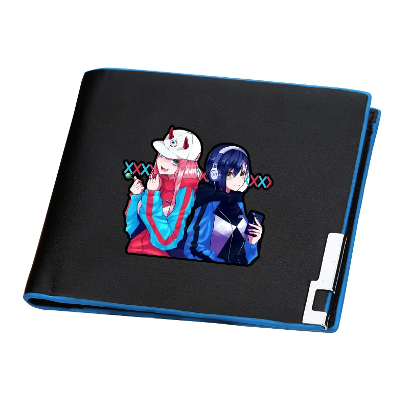 Короткий кошелек DARLING in the FRANXX с рисунком из мультфильма ZERO TWO Money Bag фирменные