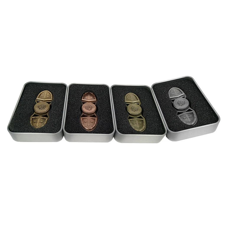 

Fidget Spinner EDC Hand Spinner Custom Bearing Fidget Toys Cross Style For Tiger Crusader