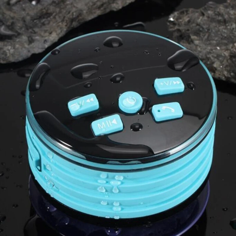 IPX7 Bluetooth динамик портативный FM ванная комната водонепроницаемый сабвуфер с