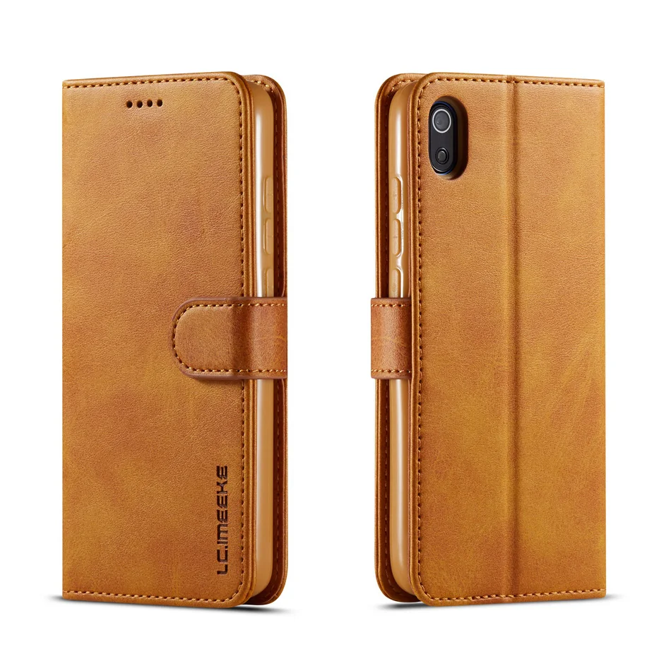 Кожаный чехол-книжка для Xiao mi Red mi 7 7A 6 6A K20 Note 8 7 6 5 PRO 4X Чехол-книжка s Xio mi A2 Lite 9T PRO