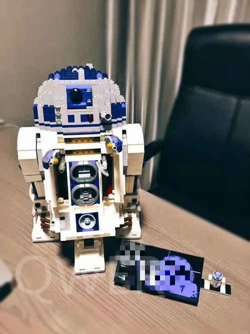 Новинка 10225 фигурки роботов D2 из серии star wars bb8 строительные блоки кубики подарок