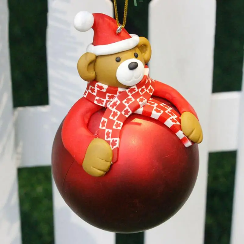 1PC Christmas Tree Decor Ball 7cm Bauble Hanging Xmas Party Ornament Decorations For Home 2019 New Year | Дом и сад