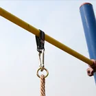 Качели фитинги внутренние наружные качели фитинги качели цепь расширительный винт качели Соединительный ремень пряжка