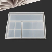 diy resin mold silicone tray classification storage box silicone mold desktop ornament homeresin molds for jewelry storage