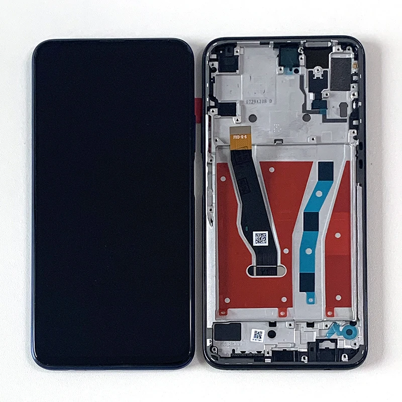 6 59 &quotоригинал для Huawei Honor 9X Китай HLK AL00 ЖК экран рамка + сенсорная панель